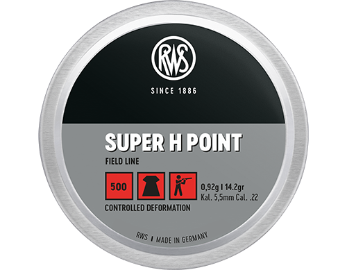 Zračno streljivo RWS Diabolo Super-H-Point 5.5mm /a 500/