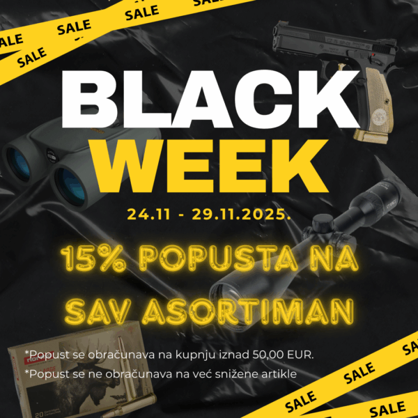 Black and Pink Modern Black Friday Sale Instagram Post