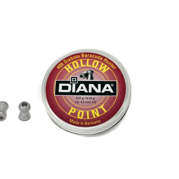 Zračno streljivo DIANA Hollow Point cal. 4,5mm /a 400/