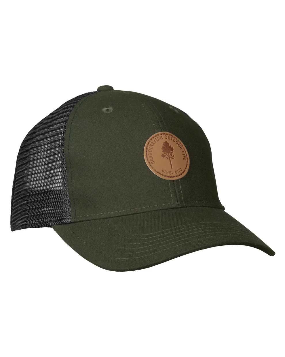 1244-135-01_Pinewood-Hunters-Mesh-Cap_MossGreen Kapa Pinewood mrežasta - Slika 1